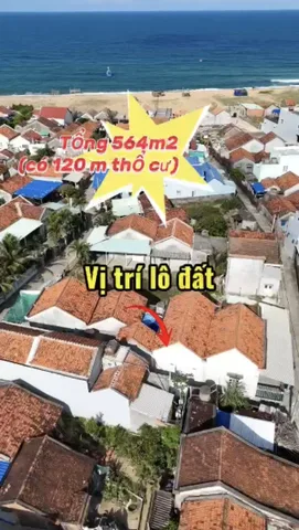 ĐẤT BIỂN LÒ 1, Đông Hoà. 3 mặt tiền cách biển 100m giá chỉ 15 triệu