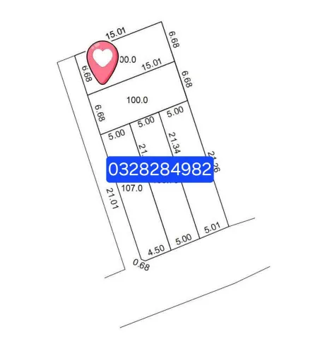 Bán đất 100m² full thổ cư ngang 6.68m giá 1.65 tỷ tại Xã Kim Anh