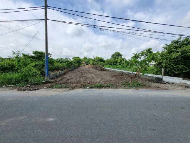 (L948) Đất mặt tiền Hồ Thị Bưng, xã Tân Thạnh Tây, dt 892m2, thổ 500m2, giá 7 tỷ 500