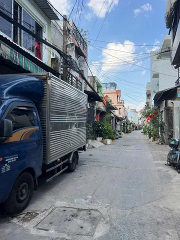 Bán nhà 1 Trệt 1 Lầu đường Liên khu 5-6 phường Bình Hưng Hòa B quận Bình Tân TPHCM, DT: 4x14m