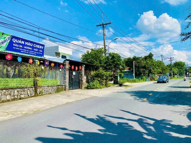 Bán đất thổ cư mặt tiền đường Trần Văn Chẩm xã Phước Vĩnh An Củ Chi TPHCM, DT: 5x45m.