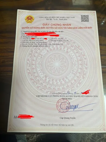 116.9m2 Dân Tiến - Khoái Châu ( cũ ) Tỉnh Hưng Yên
- Khu dân cư hiện hữu đông đúc
- Gần chợ - Gần Trường Cao Đẳng và Đại Học
