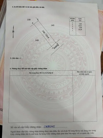 124,8m2 Dân Tiến - Khoái Châu ( cũ ) Tỉnh Hưng Yên
- Dân cư Đông đúc
- Gần chợ - trường đại học - cao đẳng ....