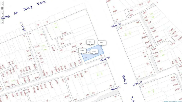 Bán Nhà Mặt tiền 213-215 Trần Bình Trọng – Giá 120 tỷ.