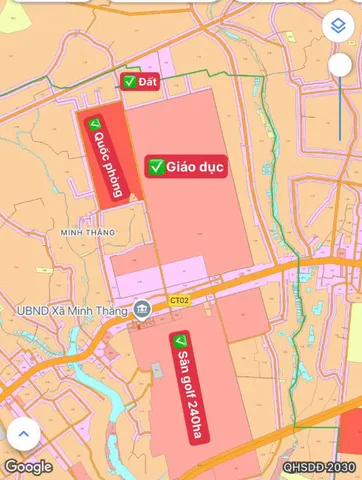Bán đất 241m² có sẵn 100m² thổ cư ngang 5m giá 385 triệu tại Xã Nha Bích