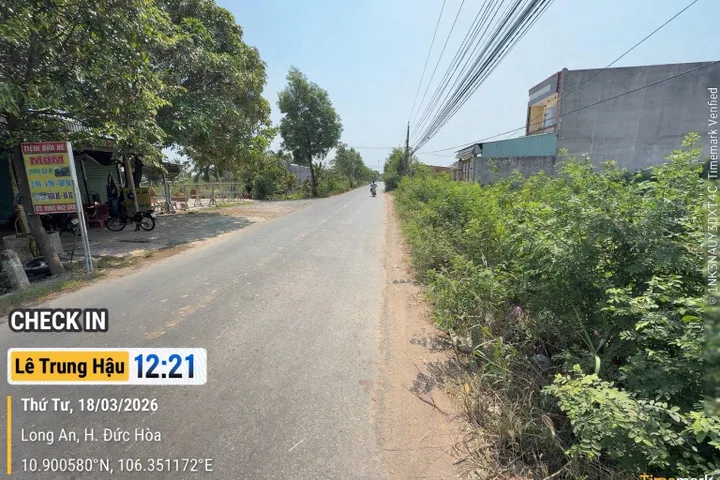 Bán đất tại Xã Tân Phú, Huyện Đức Hòa, Long An giá cực chất, 11.4tỷ (Có thương lượng), 7200 m2