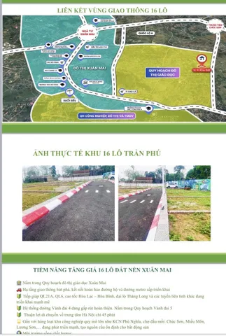 ⚠️ THUA LỖ KINH DOANH – CẦN BÁN GẤP LÔ ĐẤT ĐẸP HIẾM KHU TRẦN PHÚ, CHƯƠNG MỸ ⚠️