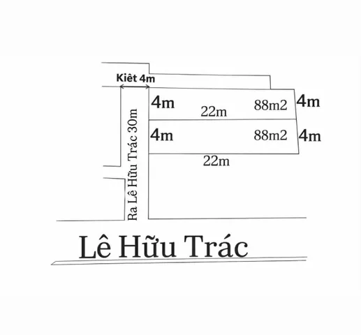 📌📌📌LÀM VIỆC TRỰC TIẾP GIÁ TỐT !!! Bán đất kiệt Lê Hữu Trác, Phước Mỹ