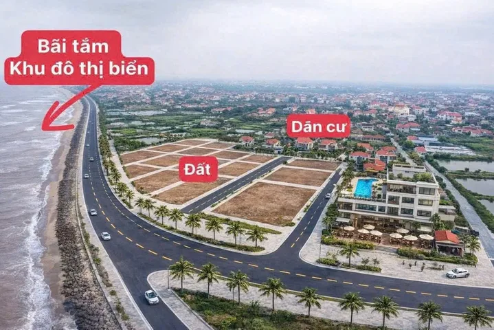 Đất thổ cư View Biển - lõi đặc khu kinh tế biển Ninh Cơ, vị trí đắc địa, giá đầu tư