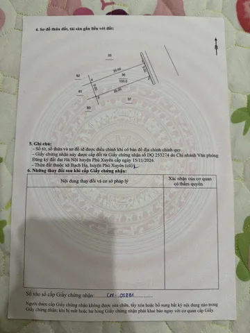 Bán đất 100m² đấu giá giáp ba-  full thổ cư ngang 5m giá 2.3 tỷ tại Xã Đại Xuyên