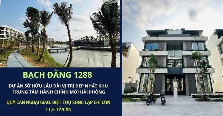 🔥 BIỆT THỰ BẠCH ĐẰNG 1288 – HƠN 11 TỶ (HÀNG HIẾM TRUNG TÂM)