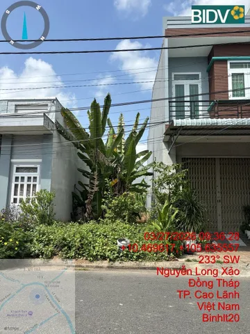 Bán đất 80.9m² có sẵn 80,9m² thổ cư ngang 4,5m giá 2.35 tỷ tại Đường Nguyễn Long Xảo Phường Cao Lãnh