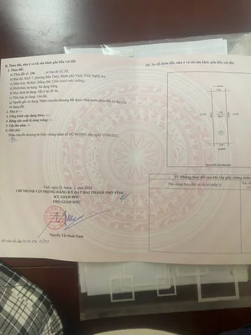ĐẤT ĐẸP – GIÁ TỐT – CHÍNH CHỦ CẦN BÁN ĐẤT Số 16 Lý Nhật Quang, Khối 7, Phường Bến Thủy, TP. Vinh, Nghệ An