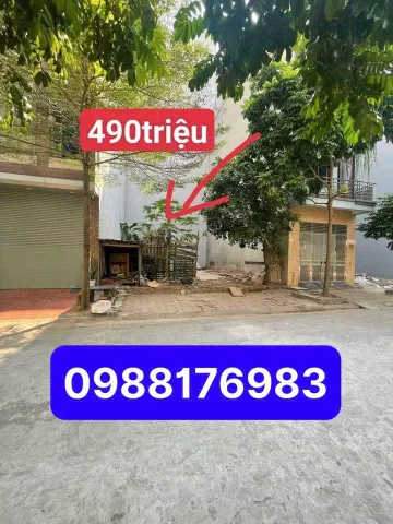 Cần tiền bán nhanh mảnh đất ven đô giá chỉ từ 490tr