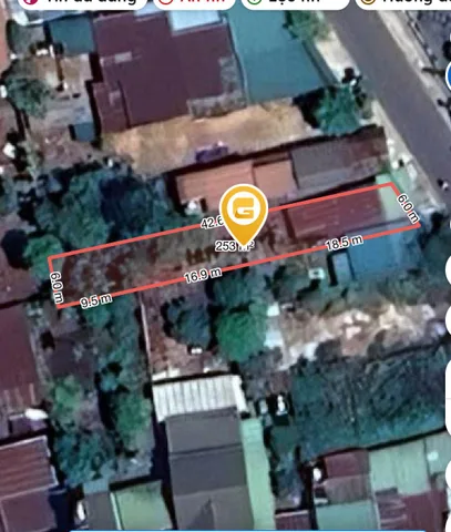 Bán đất 251.8m² có sẵn 60m² thổ cư ngang 6.0m giá 3.19 tỷ tại xã eatu