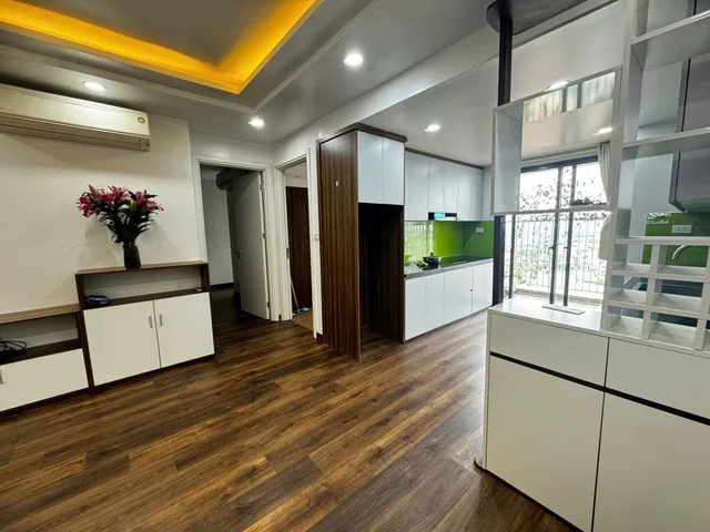 Cho thuê căn hộ chung cư Vĩnh Hưng 90m2 x 2 ngủ, 12 Triệu full đồ