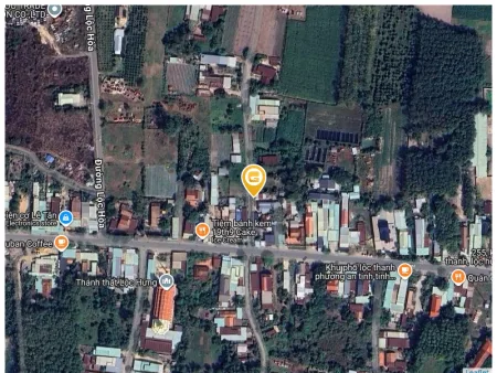 Đất full thổ cư, 1 sẹc đường Hương lộ 2, P. Lộc Hưng, 86m2, SHR, Giá 535tr.