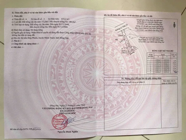 Cần bán lô đất đối diện dự dán tây hồ long thành