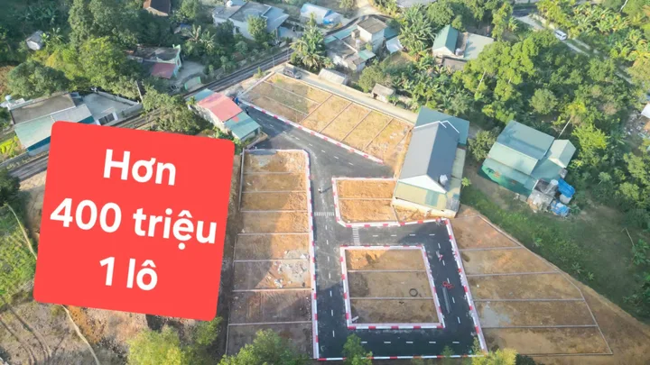 Chỉ hơn 400 triệu 1 lô