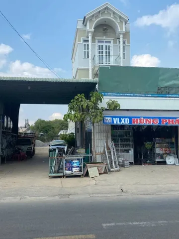 Bán nhà mặt tiền buôn bán kinh doanh MT đường Sông Lu sát TL8 trung tâm xã Hòa Phú Củ Chi TPHCM, DT: 12x50m.