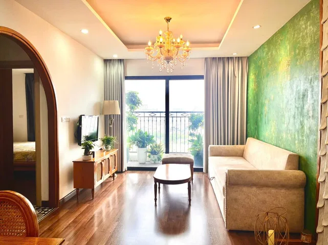 Cho Thuê Căn Hộ Cao Cấp Phố Nam Cao - Giảng Võ 84M² 2 Ngủ Full Nội Thất - Giá Thuê 22tr