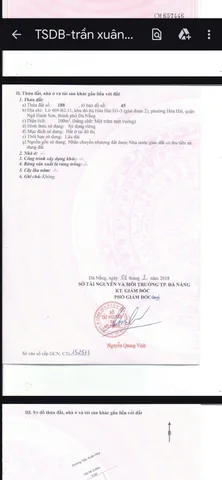 📌📌📌LÀM VIỆC TRỰC TIẾP GIÁ TỐT !!! Bán đất Trần Xuân Hòa, Hòa Hải