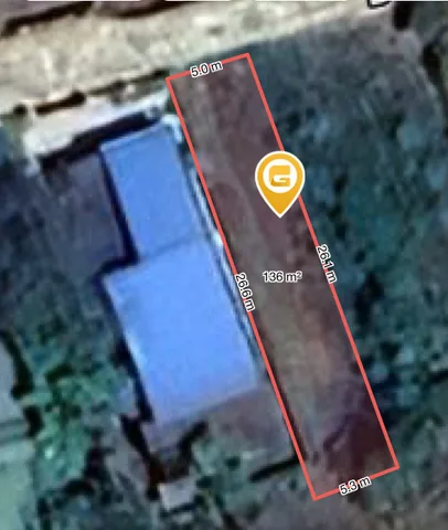 Bán đất 134.8m² có sẵn 60m² thổ cư ngang 5.0m giá 1.75 tỷ tại Phường Tân An