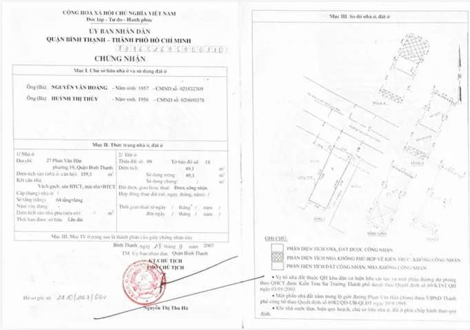 Bán Nhà Mặt tiền 27 Phan Văn Hân – Giá 21 tỷ.