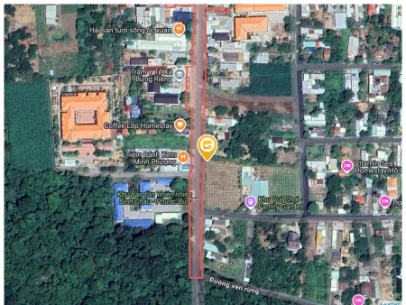 Bán đất 5793.2m² có sẵn 1200m² thổ cư ngang 200m tại Xã Xuyên Mộc