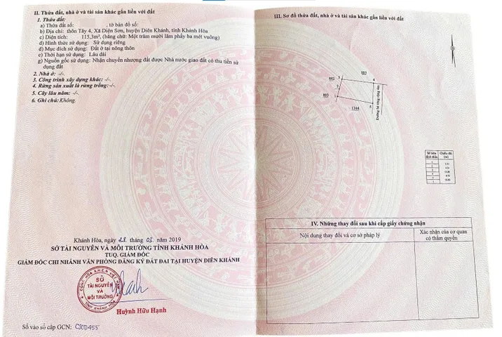 Diên Sơn( Diên Điền), đường Xóm Gò 7, LH 0938161427