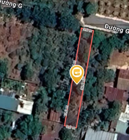 Bán đất 430.3m² có sẵn 60m² thổ cư ngang 5.0m giá 3 tỷ tại Phường Buôn Ma Thuột