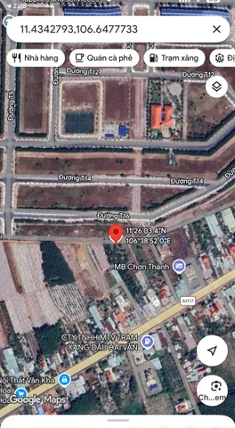 Bán đất 1350m² có sẵn 50m² thổ cư ngang 26m giá 4.1 tỷ tại Phường Chơn Thành vành đai Becamex