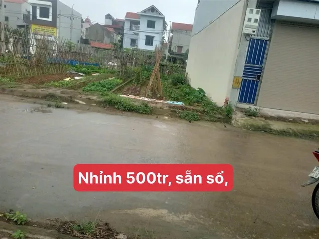 Đất ven Hà Nội, giá nhỉnh 500 , sẵn sổ, lh 0797.024.011