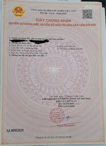 CHÍNH CHỦ Cần Bán ĐẤT MẶT TIỀN Đường TL 830, Xã Lương Hòa, Huyện Bến Lức, Long An