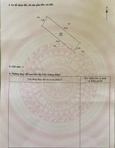 Bán đất 99.6m² full thổ cư ngang 5.0m giá 800 triệu tại Phường Long Châu
