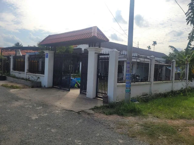 Lô đất nở hậu có sẵn nhà cấp 4 cũ, mặt tiền Nguyễn Thị Nghiêm, Củ Chi giá 4.6 tỷ