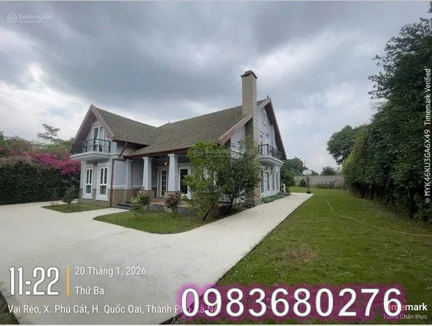 ⭐️Cho thuê nhà số 15B đường Nông Lâm, Vai Réo, Phú Cát, Hoà Lạc. LH 0983680276