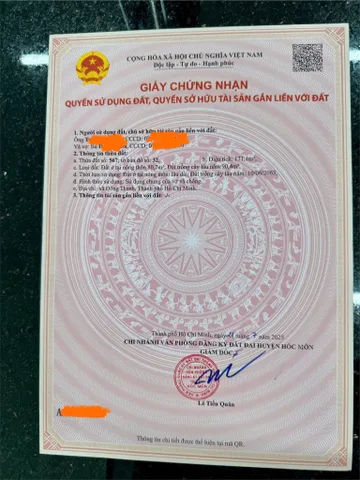 ĐẤT ĐẸP- GIÁ TỐT ĐẦU TƯ SINH LỜI CHÍNH CHỦ CẦN BÁN NHANH LÔ ĐẤT 2 mặt tiền tại huyện Hóc Môn, TPHCM
