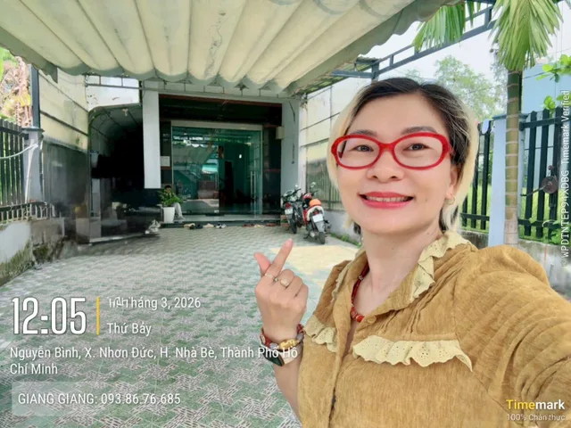 BÁN NHÀ MẶT TIỀN Đ.NGUYỄN BÌNH, NHÀ BÈ - DT 200M2- NGANG 6M*38M- CHỈ 10,8T- 0938.676 685 GIANG GIANG