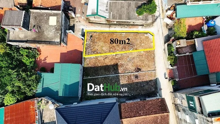Bán đất Tri Lễ Tân Ước Thanh Oai, 80m2 lô góc, ô tô, sát KCN, lõi khu D Olympic