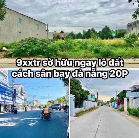 Bán lô đất cách sân bay Đà Nẵng Khoảng 20P