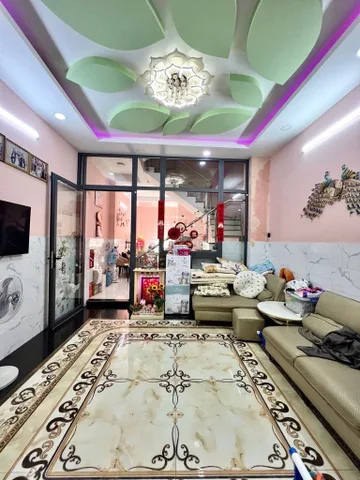BÁN NHÀ BÀ HOM 63M2 4 TẦNG 4PN 5WC 7.5 TỶ HẺM XE HƠI NHỰA 6M GẦN CHỢ PHÚ LÂM