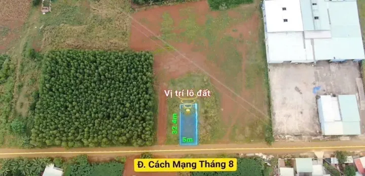 🔥 MẶT TIỀN NHỰA CMT8 – TT Đất Đỏ – GIÁ NGỢP 1TY080 TỶ 🔥