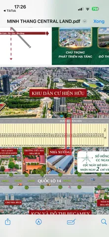 Bán đất 234m² có sẵn 50m² thổ cư ngang 5m giá 600 triệu tại Xã Nha Bích