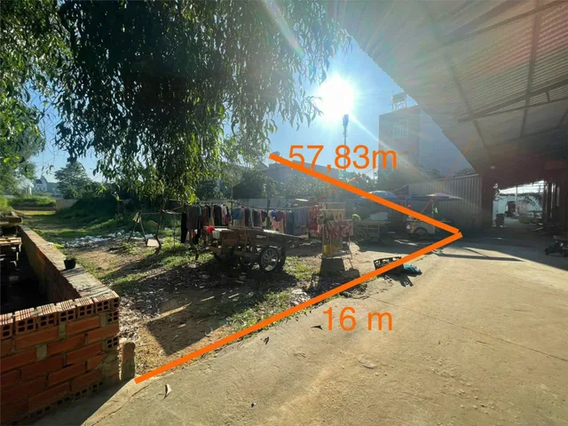 ĐẤT TÂN UYÊN, NGÂN HÀNG THANH LÝ ĐẤT NGANG 16M, DT 528.8 M2, GIÁ 2.089 TỶ