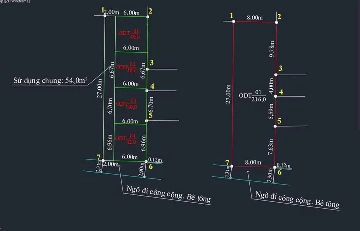 🔥 4 LÔ ĐẤT GIÁ TỐT – TDP 5 THỊ TRẤN AN DƯƠNG 🔥
