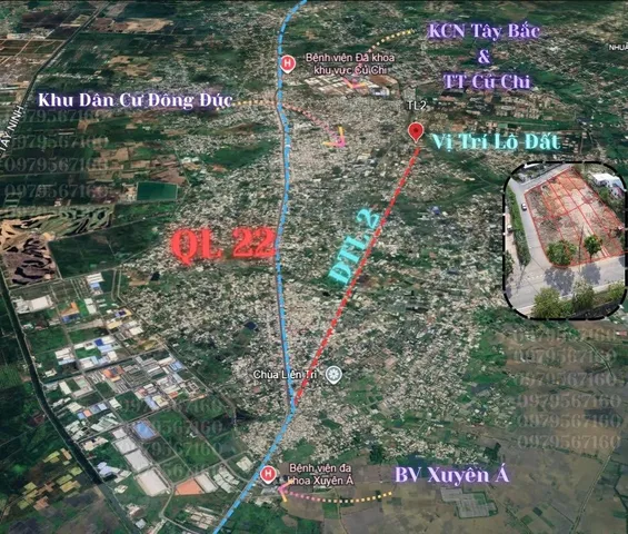 🔥 SIÊU PHẨM ĐẤT NỀN MẶT TIỀN TỈNH LỘ 2 – SL CÒN ÍT 🔥