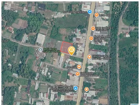 Bán đất 1143.5m² ngang 20m giá 7.68 tỷ tại Xã Đại Phước