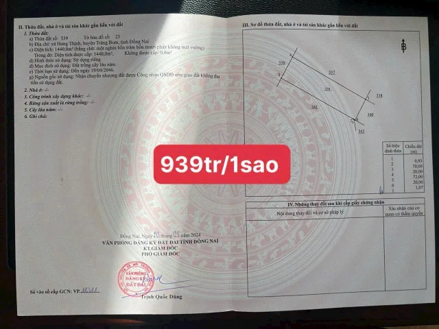 Nhà Đất Hưng Thịnh Trảng Bom Đồng Nai