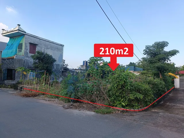 Bán gấp 210m2 đất nền sát KCN Hải Long, Giao Thủy – Giá đầu tư 1,2 tỷ